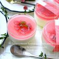 ♪しんちんぐ～♪'s cooksnap of when they made ❀桜・香味❀ヨーグルトみるくプリン.
