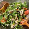 まるまるるーちゃん's cooksnap of when they made 水菜とちくわの塩昆布和え.