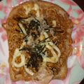 inLondon's cooksnap of when they made リメイク♡簡単♪焼きそばトースト.