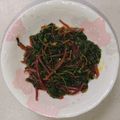 クックパパット's cooksnap of when they made スベリヒユの辛子和え.