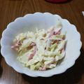 ramieru's cooksnap of when they made キャベツとハムの甘酢和風サラダ.