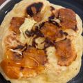 a_82's cooksnap of when they made 切り餅で簡単☆もち~ずホットケーキ☆.
