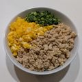 ナインチェぷらうす's cooksnap of when they made 冷めても美味しい♪鶏そぼろ丼（二色丼）.