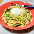 なおミール's cooksnap of when they made キャベツとじゃこのスパゲティ.