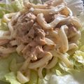 ずぼら伝説's cooksnap of when they made サラダうどん.