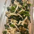 yomo1229's cooksnap of when they made ほうれん草とえのきのレンチンおひたし.