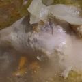 MULA's cooksnap of when they made 骨付き鶏モモと蕪のスープ煮、レモン風味.