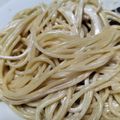 yikar1's cooksnap of when they made ずぼら風超簡単手抜き味噌マヨパスタ.