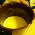 わかさわ家's cooksnap of when they made 風邪ひきさんに☆酒粕生姜ミルク☆★.