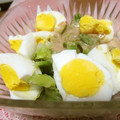 pangtang's cooksnap of when they made キャベツとゆで卵の蒸しサラダ.