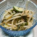 らんぴん's cooksnap of when they made 簡単！もやしサラダ.