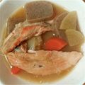 ＊ＫＹＯ＊'s cooksnap of when they made アラでできる石狩汁.
