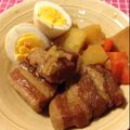 ぢゃんぬ's cooksnap of when they made 豚の角煮＆トロトロ卵.