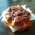 3人のちびっこ's cooksnap of when they made 天然酵母のりんごパン（ホシノ酵母）.
