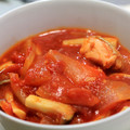 Hashibiro's cooksnap of when they made 鮭とエリンギのトマト煮.