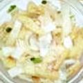 とれいら's cooksnap of when they made ☆大根と油揚げのサラダ＆ごまドレッシング.