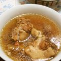 saki1010's cooksnap of when they made 鶏肉だけの絶品スープ♪.