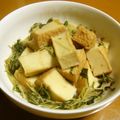 こうまさmam's cooksnap of when they made 厚揚げ✿水菜✿胡麻ダレ煮♡.