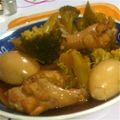mayamnnnnn's cooksnap of when they made 楽☆手羽先煮込.