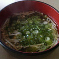 ひかげ's cooksnap of when they made わかめとえのきのスープ.