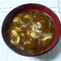 えっしぃ's cooksnap of when they made 簡単に☆母の味作ろ..卵の味噌汁.