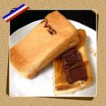 あいぽこちゃん's cooksnap of when they made マーマレードと板チョコのホットサンド風.