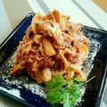 もじゃこてつー's cooksnap of when they made 舞茸と合いびき肉のパスタ.