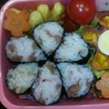 momokoto's cooksnap of when they made 娘のお弁当＊花はな細巻き.
