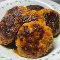 ★なみ☆'s cooksnap of when they made 椎茸の鶏つくね肉詰め★ポン酢風味★.