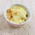 uguisumam's cooksnap of when they made 豚巻きお餅のマヨ醤油ホットミルクグラタン.