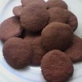 はっぴーはりぼ's cooksnap of when they made 簡単＊米粉のココアビスケット.
