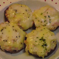 y_u♡'s cooksnap of when they made ♪椎茸の玉ねぎマヨソースのせ焼き♪.