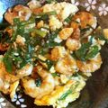 ゆっきぃ～'s cooksnap of when they made ☆えびニラ玉☆.
