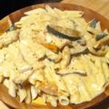 くるみ１３'s cooksnap of when they made 酒粕と塩麹と豆乳の牡蠣クリームパスタ.