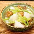 ちべターリー's cooksnap of when they made 簡単！カブと鶏から揚げのトロッと煮.