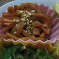 あけぐり's cooksnap of when they made お弁当にも◎人参炒め（人参しりしりー風）.