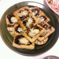 ぽぽtea's cooksnap of when they made 油揚げ☆田楽☆塗られ☆ネギピザ!?.