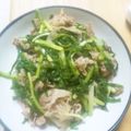 nonoji27's cooksnap of when they made 簡単スピード★わけぎと豚肉のポン酢炒め♪.