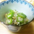 nonoji27's cooksnap of when they made ネバネバ～オクラとなめたけさん.