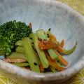 ちよ羊's cooksnap of when they made 節約ブロッコリーの芯のきんぴら.
