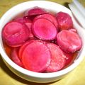 Jock's cooksnap of when they made とまらない～簡単❤赤カブ甘酢漬け.