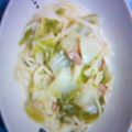 mokecocco's cooksnap of when they made 簡単ずぼら飯☆白菜と鮭のクリームパスタ.