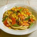 nasubeam's cooksnap of when they made *　コク絡まる　洋風やきうどん　*.