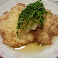 ☆彡にこ☆彡's cooksnap of when they made ふわふわ　山芋と豆腐の揚げだし.