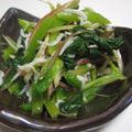 たべたいち's cooksnap of when they made 小松菜、ミョウガ、シラスの三昧一体おひたし.