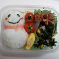 みゆうゆう's cooksnap of when they made スノーマン☆キャラ弁☆.