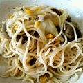 ひと№007's cooksnap of when they made キャベツとあさりのヘルシースープパスタ.