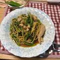 maicokesi's cooksnap of when they made ＊菜の花とベーコンの柚子胡椒パスタ＊.