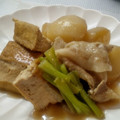 まさヒロ's cooksnap of when they made 厚揚げとカブの煮物.