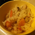 ママBear's cooksnap of when they made キノコとさつまいもご飯.